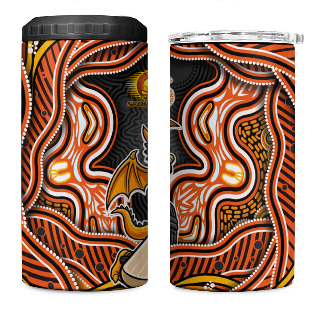 Perth Scorchers NAIDOC Week 2026 4 in 1 Can Cooler Tumbler Aboriginal Indigenous - 50 Years of Deadly