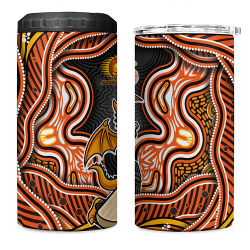 Perth Scorchers NAIDOC Week 2026 4 in 1 Can Cooler Tumbler Aboriginal Indigenous - 50 Years of Deadly