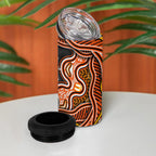 Perth Scorchers NAIDOC Week 2026 4 in 1 Can Cooler Tumbler Aboriginal Indigenous - 50 Years of Deadly