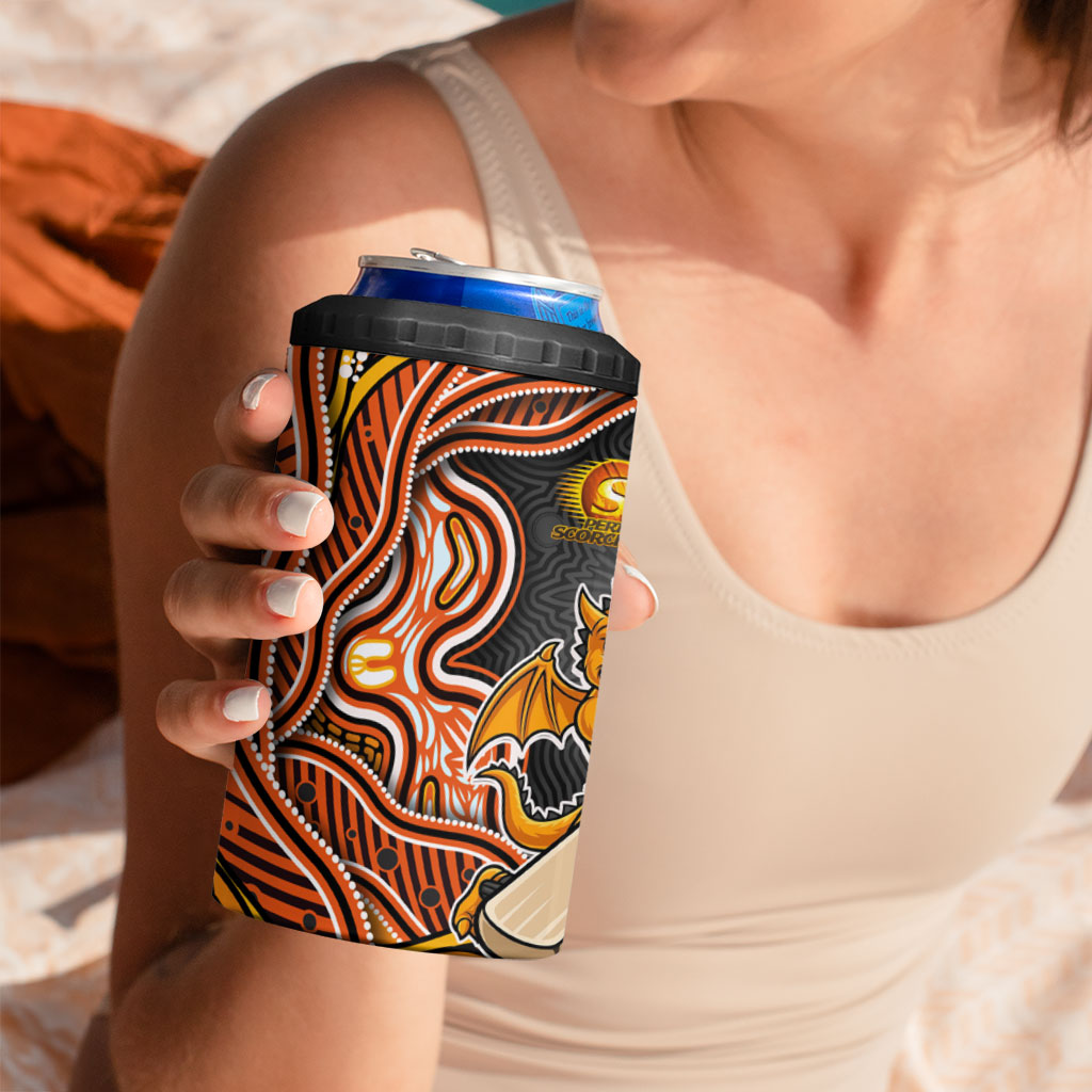 Perth Scorchers NAIDOC Week 2026 4 in 1 Can Cooler Tumbler Aboriginal Indigenous - 50 Years of Deadly