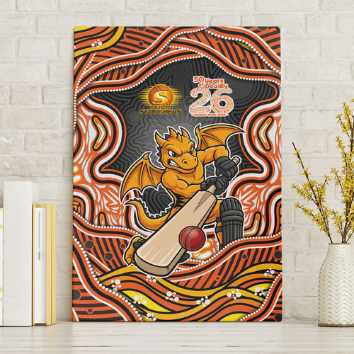 Perth Scorchers NAIDOC Week 2026 Canvas Wall Art Aboriginal Indigenous - 50 Years of Deadly
