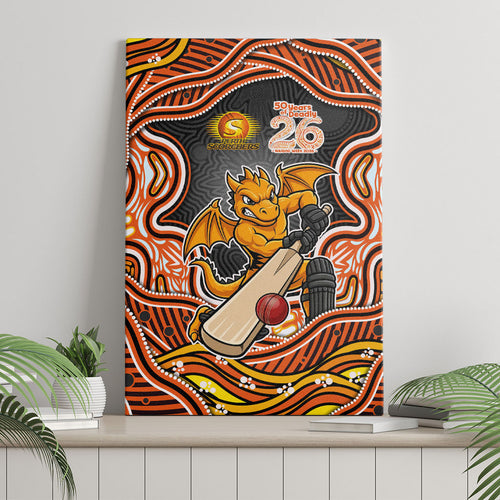 Perth Scorchers NAIDOC Week 2026 Canvas Wall Art Aboriginal Indigenous - 50 Years of Deadly