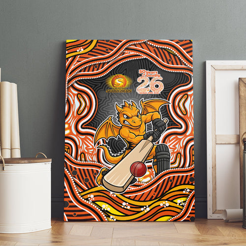 Perth Scorchers NAIDOC Week 2026 Canvas Wall Art Aboriginal Indigenous - 50 Years of Deadly