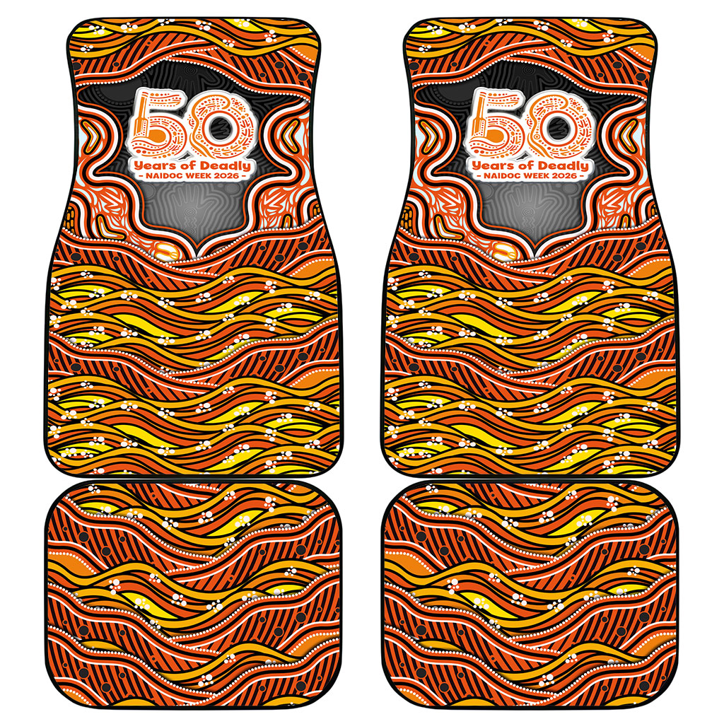 Perth Scorchers NAIDOC Week 2026 Car Mats Aboriginal Indigenous - 50 Years of Deadly