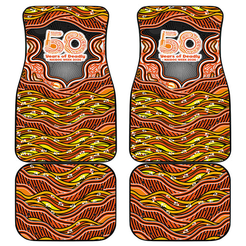 Perth Scorchers NAIDOC Week 2026 Car Mats Aboriginal Indigenous - 50 Years of Deadly