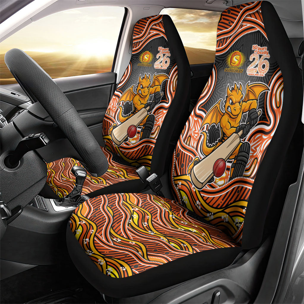 Perth Scorchers NAIDOC Week 2026 Car Seat Cover Aboriginal Indigenous - 50 Years of Deadly