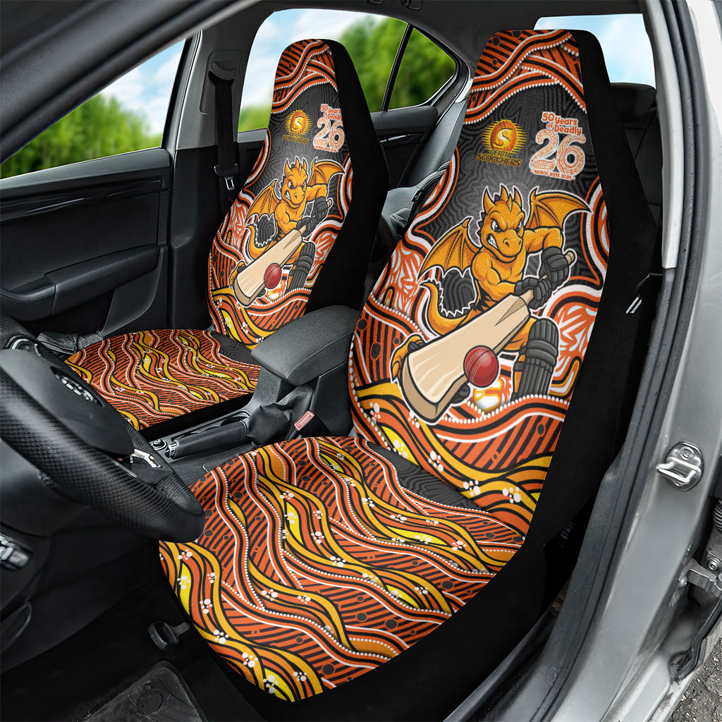 Perth Scorchers NAIDOC Week 2026 Car Seat Cover Aboriginal Indigenous - 50 Years of Deadly