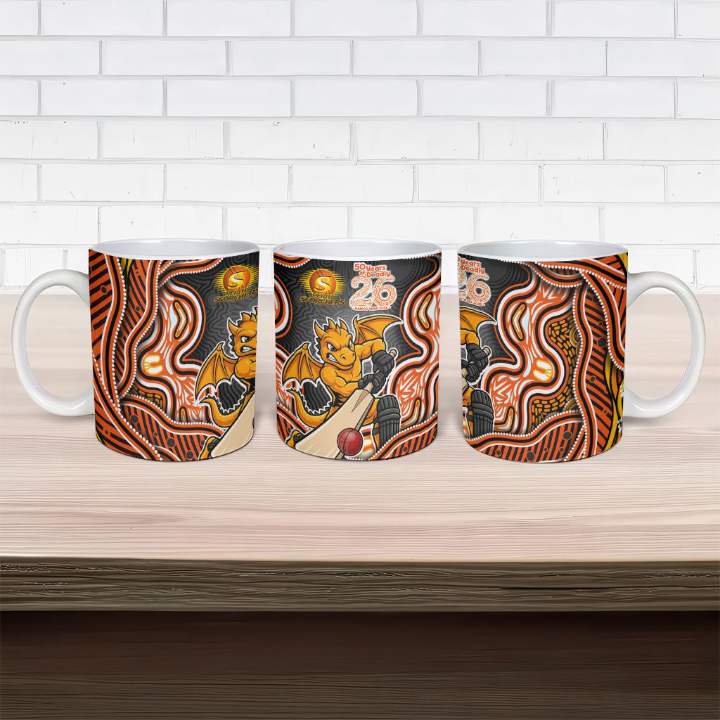 Perth Scorchers NAIDOC Week 2026 Ceramic Mug Aboriginal Indigenous - 50 Years of Deadly