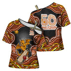 Perth Scorchers NAIDOC Week 2026 Cross Shoulder Shirt Aboriginal Indigenous - 50 Years of Deadly