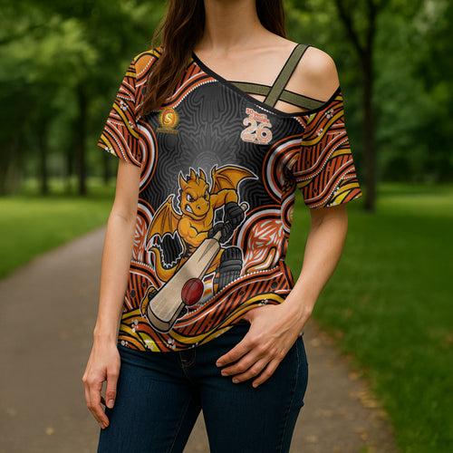 Perth Scorchers NAIDOC Week 2026 Cross Shoulder Shirt Aboriginal Indigenous - 50 Years of Deadly
