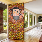 Perth Scorchers NAIDOC Week 2026 Door Cover Aboriginal Indigenous - 50 Years of Deadly