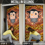 Perth Scorchers NAIDOC Week 2026 Door Cover Aboriginal Indigenous - 50 Years of Deadly