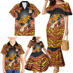 Perth Scorchers NAIDOC Week 2026 Family Matching Mermaid Dress and Hawaiian Shirt Aboriginal Indigenous - 50 Years of Deadly