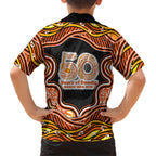 Perth Scorchers NAIDOC Week 2026 Family Matching Off The Shoulder Long Sleeve Dress and Hawaiian Shirt Aboriginal Indigenous - 50 Years of Deadly