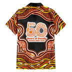 Perth Scorchers NAIDOC Week 2026 Family Matching Off Shoulder Short Dress and Hawaiian Shirt Aboriginal Indigenous - 50 Years of Deadly