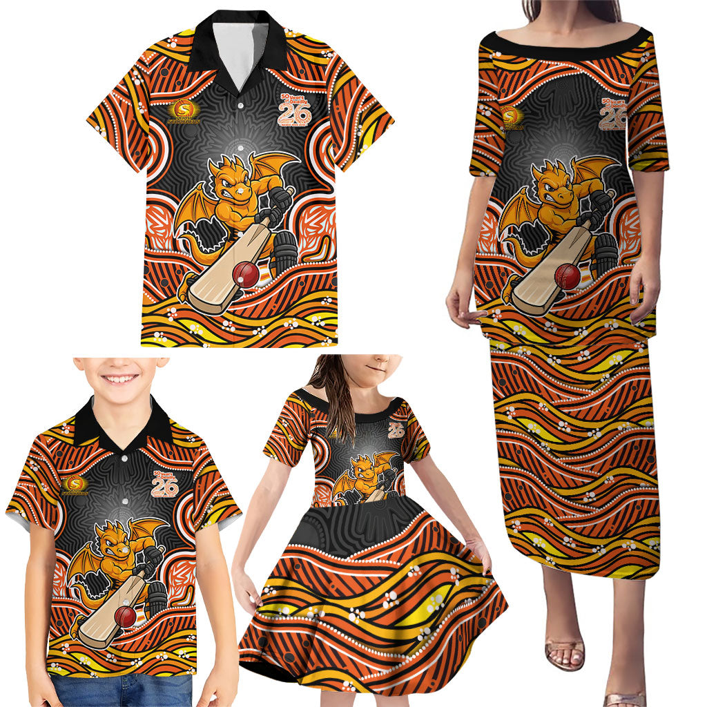 Perth Scorchers NAIDOC Week 2026 Family Matching Puletasi and Hawaiian Shirt Aboriginal Indigenous - 50 Years of Deadly