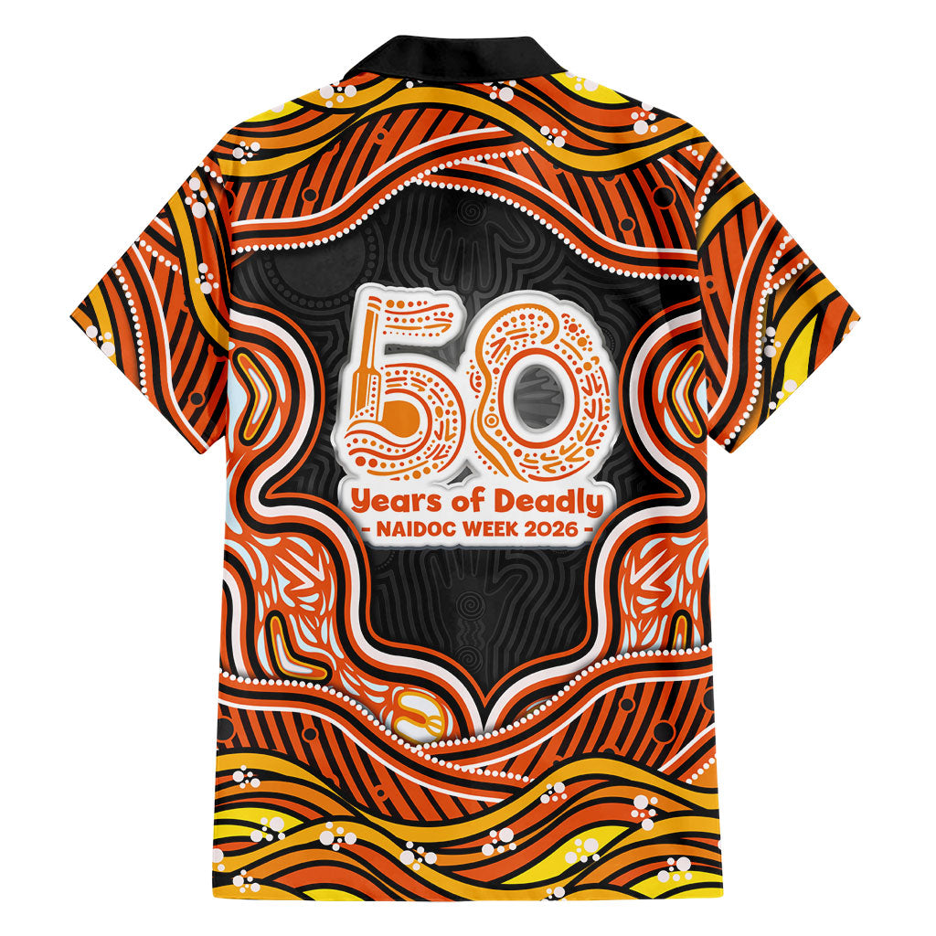 Perth Scorchers NAIDOC Week 2026 Family Matching Tank Maxi Dress and Hawaiian Shirt Aboriginal Indigenous - 50 Years of Deadly