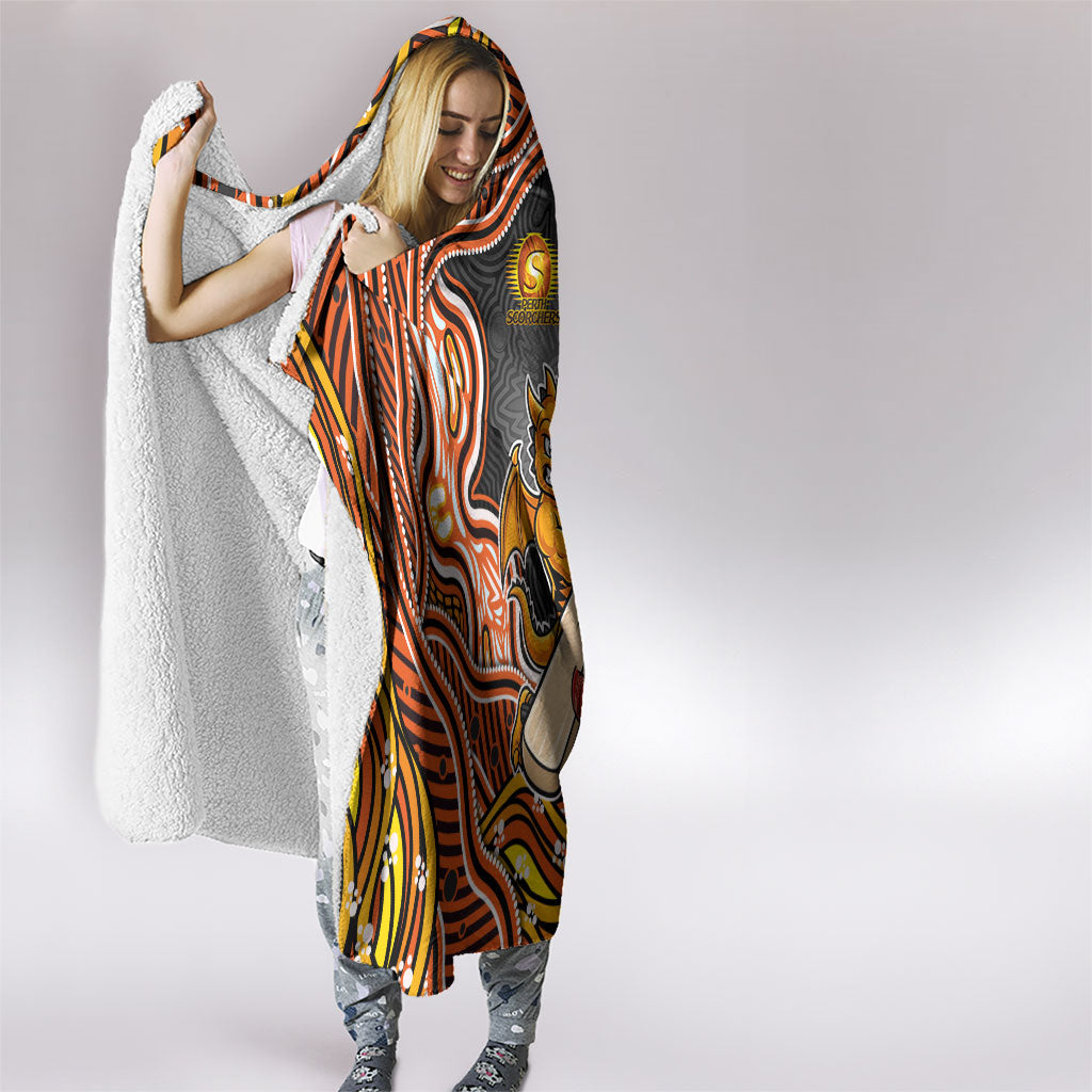Perth Scorchers NAIDOC Week 2026 Hooded Blanket Aboriginal Indigenous - 50 Years of Deadly