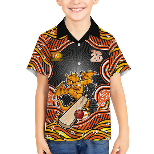Perth Scorchers NAIDOC Week 2026 Kid Hawaiian Shirt Aboriginal Indigenous - 50 Years of Deadly