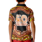 Perth Scorchers NAIDOC Week 2026 Kid Polo Shirt Aboriginal Indigenous - 50 Years of Deadly