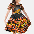 Perth Scorchers NAIDOC Week 2026 Kid Short Sleeve Dress Aboriginal Indigenous - 50 Years of Deadly