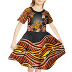 Perth Scorchers NAIDOC Week 2026 Kid Short Sleeve Dress Aboriginal Indigenous - 50 Years of Deadly