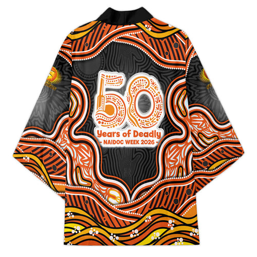 Perth Scorchers NAIDOC Week 2026 Kimono Aboriginal Indigenous - 50 Years of Deadly