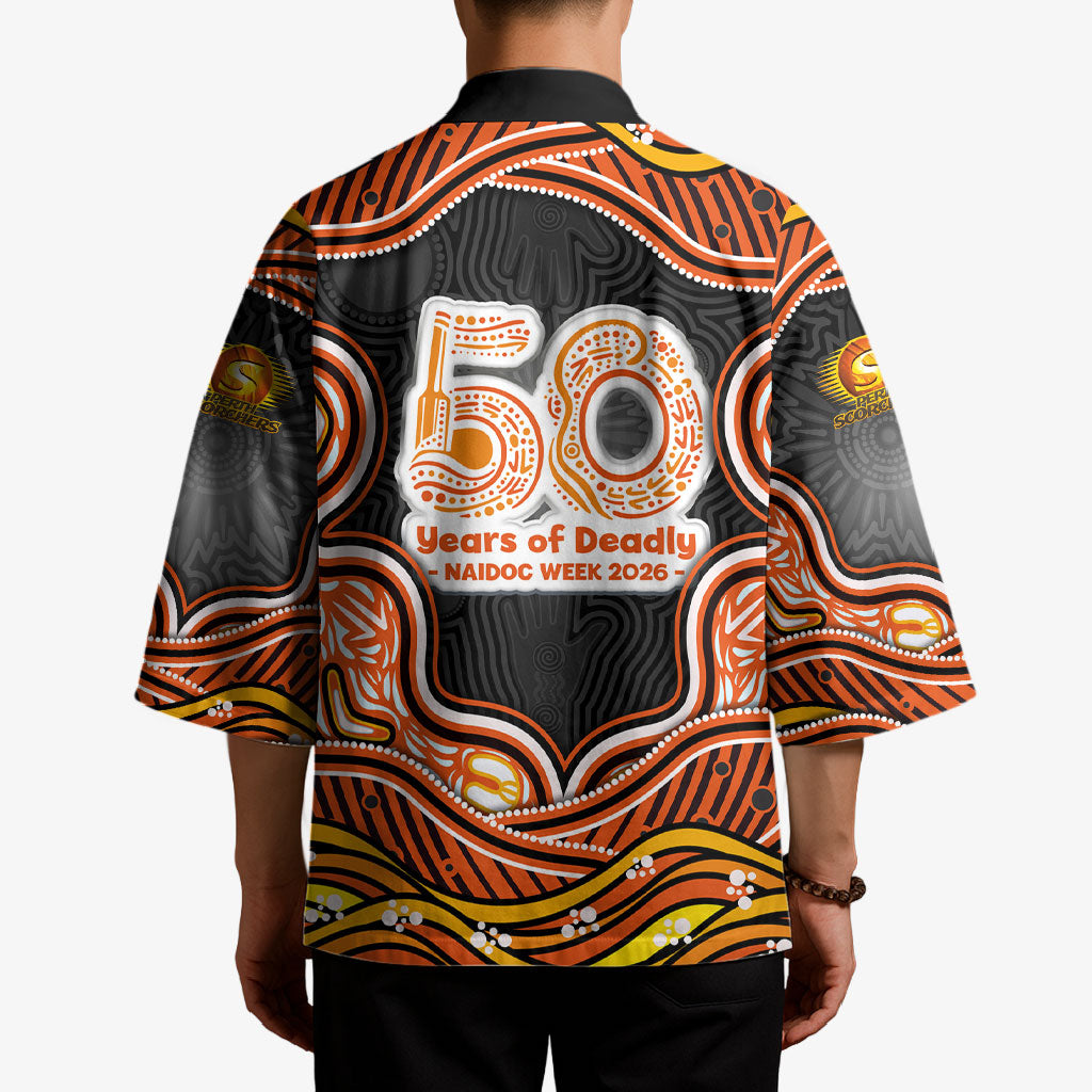 Perth Scorchers NAIDOC Week 2026 Kimono Aboriginal Indigenous - 50 Years of Deadly