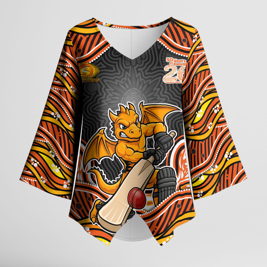 Perth Scorchers NAIDOC Week 2026 Kimono Sleeve Blouse Aboriginal Indigenous - 50 Years of Deadly