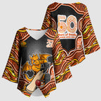 Perth Scorchers NAIDOC Week 2026 Kimono Sleeve Blouse Aboriginal Indigenous - 50 Years of Deadly