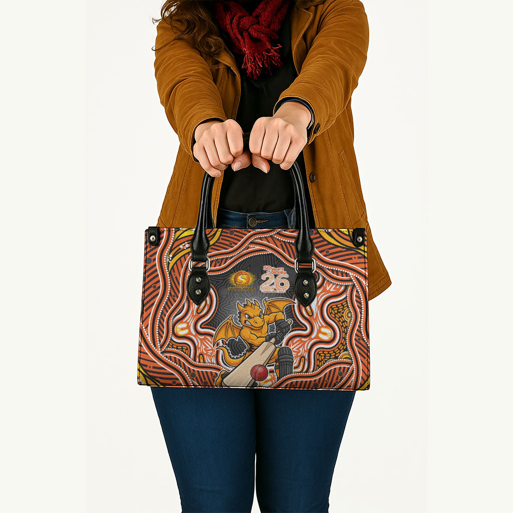 Perth Scorchers NAIDOC Week 2026 Leather Bag Aboriginal Indigenous - 50 Years of Deadly
