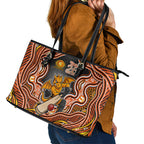 Perth Scorchers NAIDOC Week 2026 Leather Tote Bag Aboriginal Indigenous - 50 Years of Deadly
