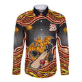 Perth Scorchers NAIDOC Week 2026 Long Sleeve Button Shirt Aboriginal Indigenous - 50 Years of Deadly