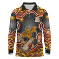 Perth Scorchers NAIDOC Week 2026 Long Sleeve Polo Shirt Aboriginal Indigenous - 50 Years of Deadly