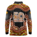 Perth Scorchers NAIDOC Week 2026 Long Sleeve Polo Shirt Aboriginal Indigenous - 50 Years of Deadly