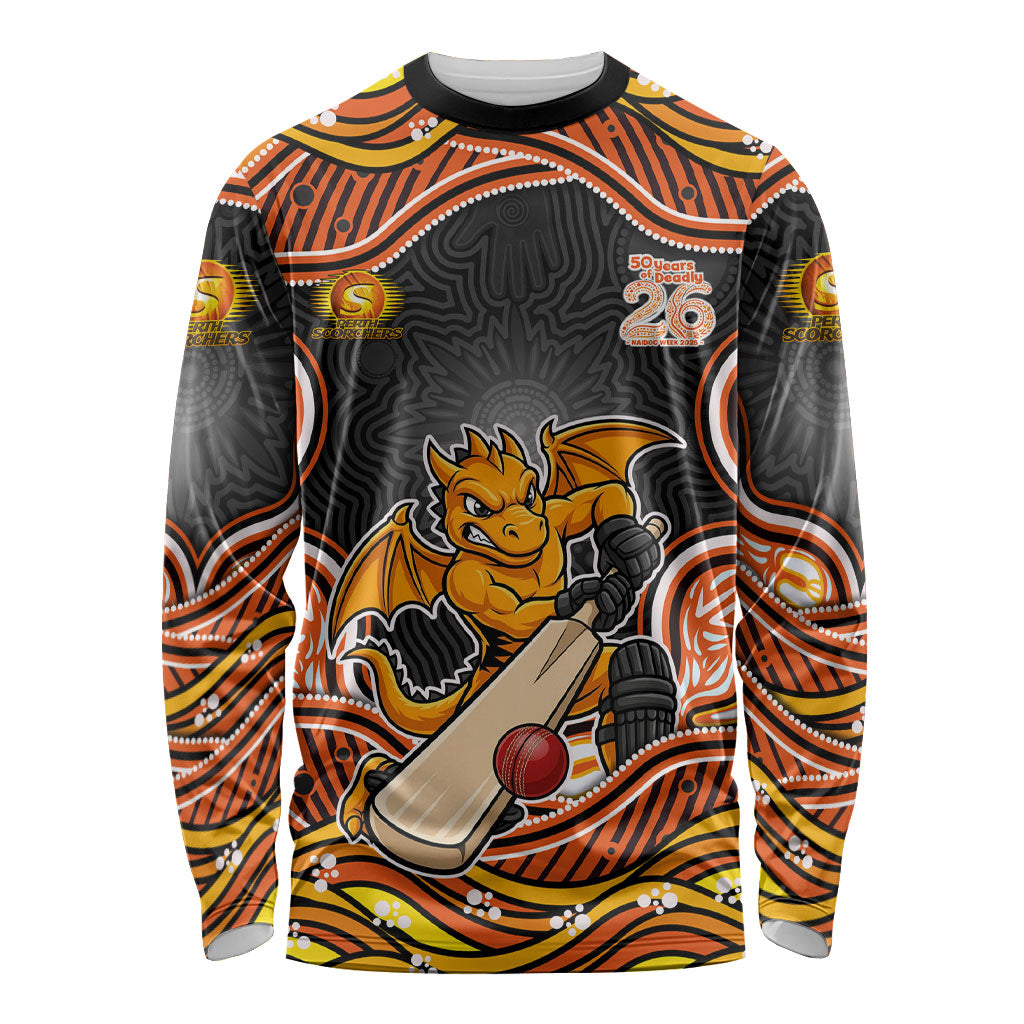 Perth Scorchers NAIDOC Week 2026 Long Sleeve Shirt Aboriginal Indigenous - 50 Years of Deadly