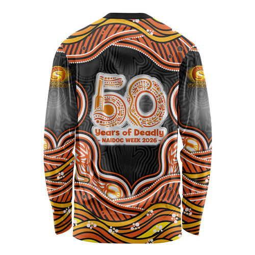 Perth Scorchers NAIDOC Week 2026 Long Sleeve Shirt Aboriginal Indigenous - 50 Years of Deadly