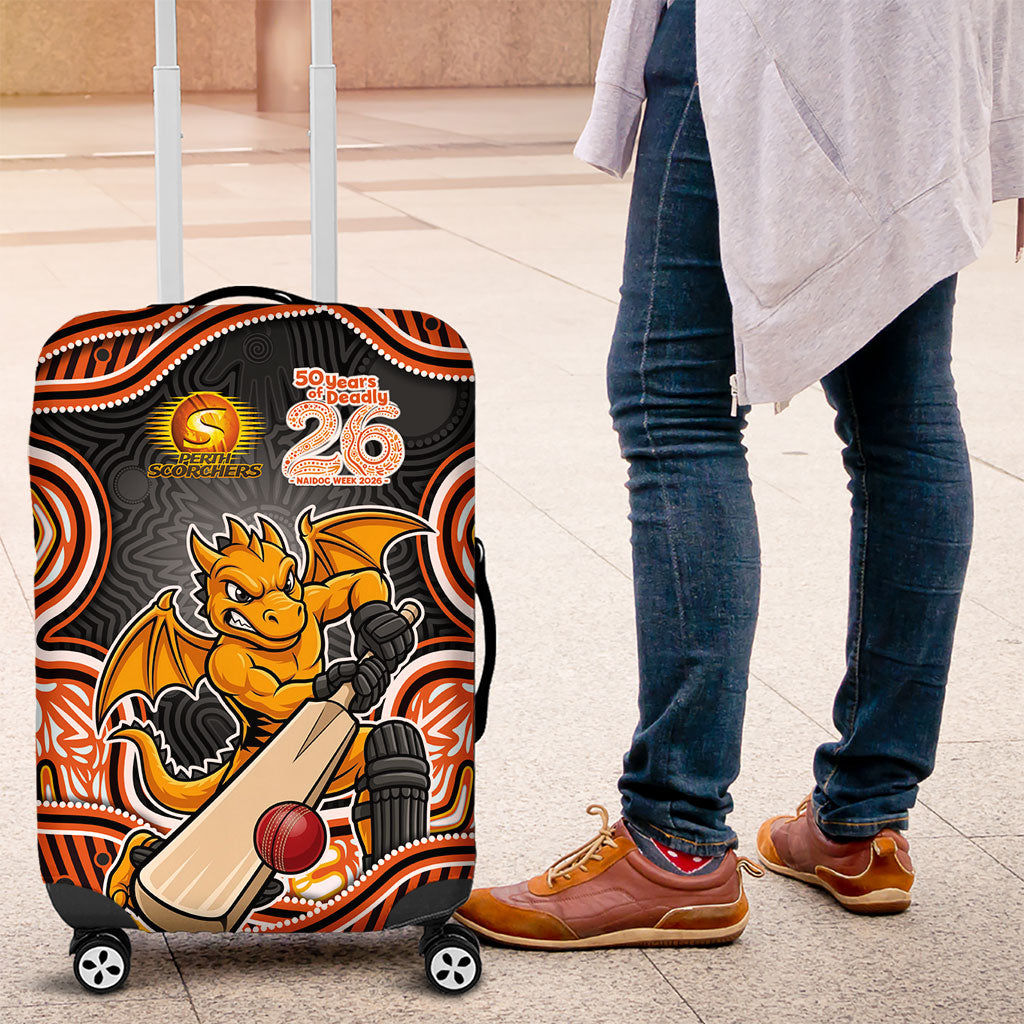 Perth Scorchers NAIDOC Week 2026 Luggage Cover Aboriginal Indigenous - 50 Years of Deadly