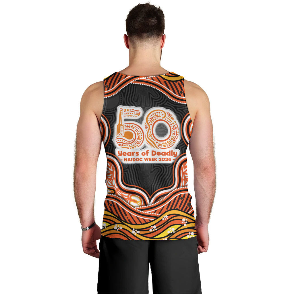 Perth Scorchers NAIDOC Week 2026 Men Tank Top Aboriginal Indigenous - 50 Years of Deadly