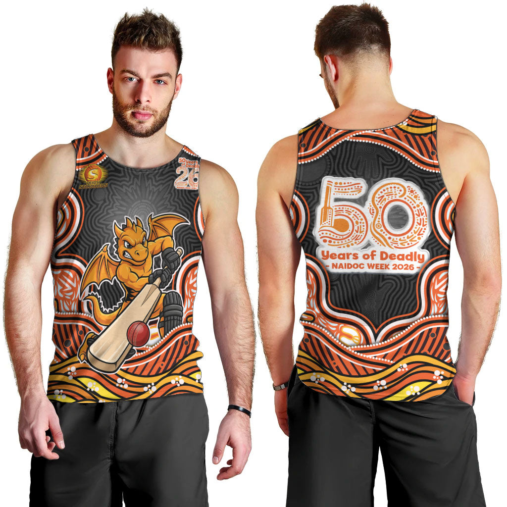 Perth Scorchers NAIDOC Week 2026 Men Tank Top Aboriginal Indigenous - 50 Years of Deadly