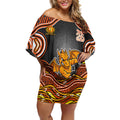 Perth Scorchers NAIDOC Week 2026 Off Shoulder Short Dress Aboriginal Indigenous - 50 Years of Deadly