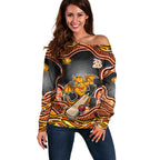 Perth Scorchers NAIDOC Week 2026 Off Shoulder Sweater Aboriginal Indigenous - 50 Years of Deadly