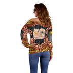 Perth Scorchers NAIDOC Week 2026 Off Shoulder Sweater Aboriginal Indigenous - 50 Years of Deadly