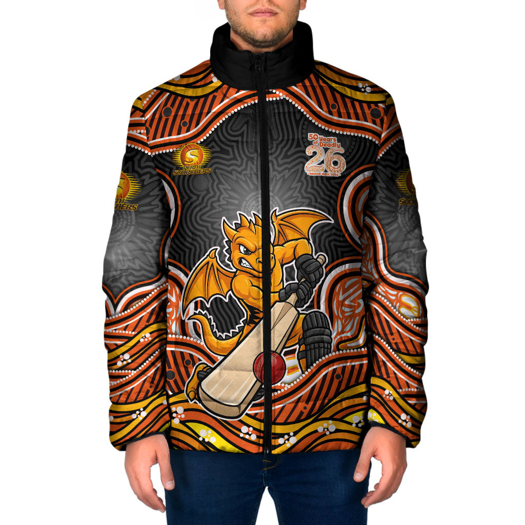 Perth Scorchers NAIDOC Week 2026 Padded Jacket Aboriginal Indigenous - 50 Years of Deadly