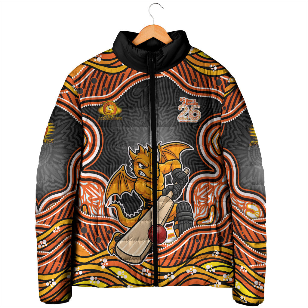 Perth Scorchers NAIDOC Week 2026 Padded Jacket Aboriginal Indigenous - 50 Years of Deadly