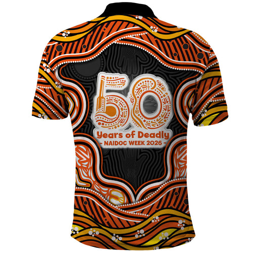 Perth Scorchers NAIDOC Week 2026 Polo Shirt Aboriginal Indigenous - 50 Years of Deadly