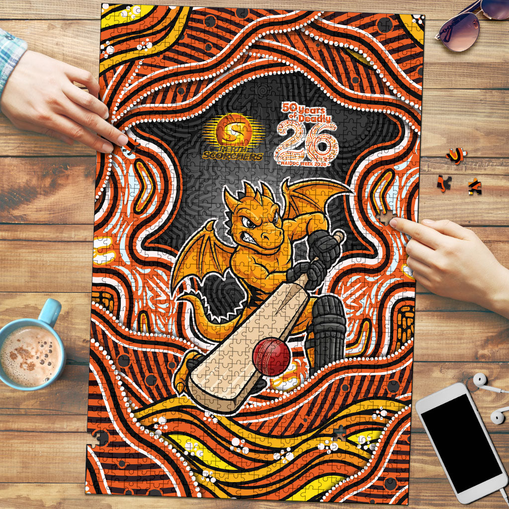 Perth Scorchers NAIDOC Week 2026 Puzzle Aboriginal Indigenous - 50 Years of Deadly