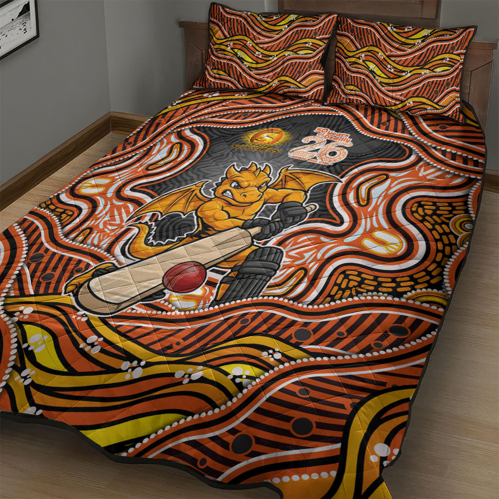 Perth Scorchers NAIDOC Week 2026 Quilt Bed Set Aboriginal Indigenous - 50 Years of Deadly