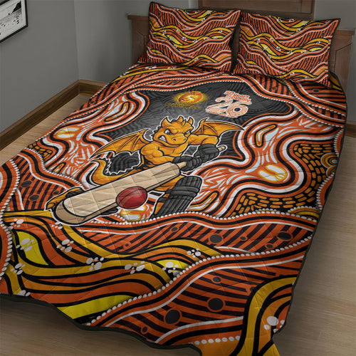Perth Scorchers NAIDOC Week 2026 Quilt Bed Set Aboriginal Indigenous - 50 Years of Deadly