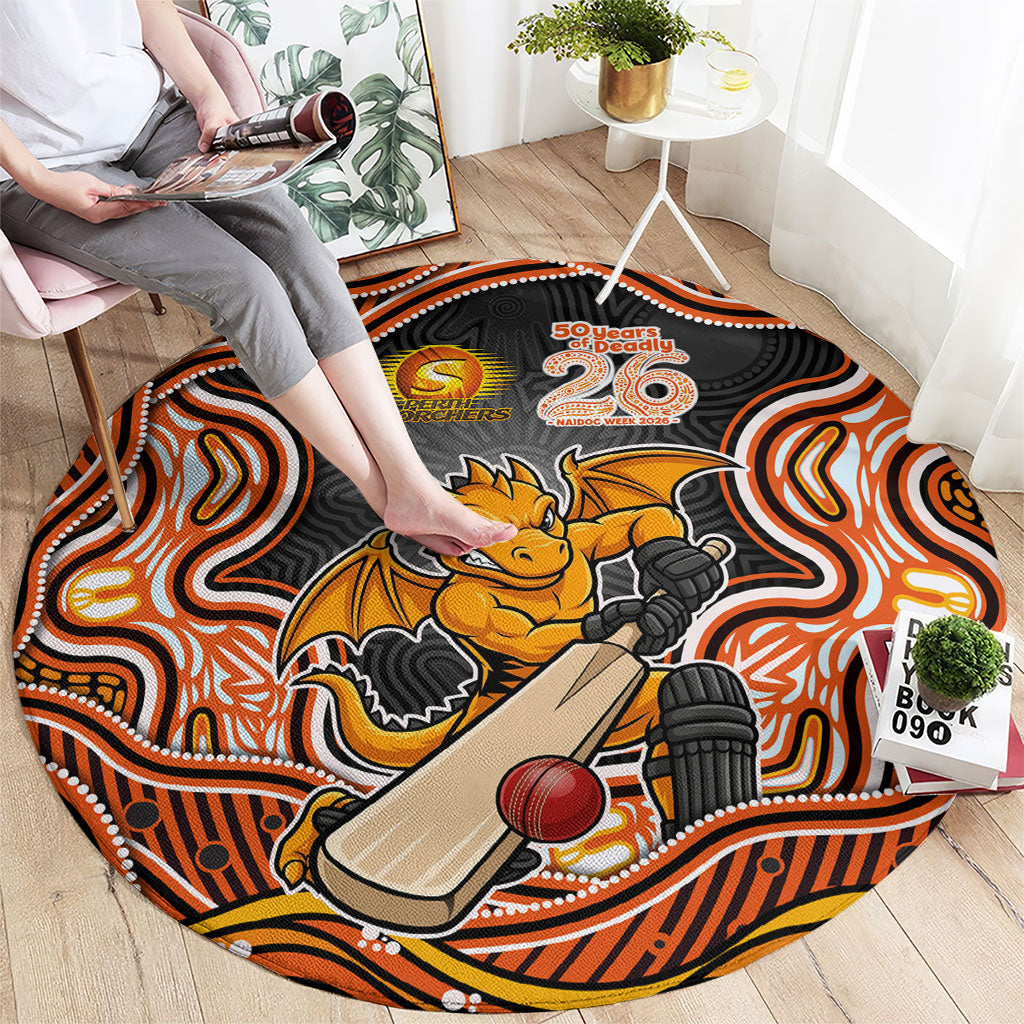 Perth Scorchers NAIDOC Week 2026 Round Carpet Aboriginal Indigenous - 50 Years of Deadly